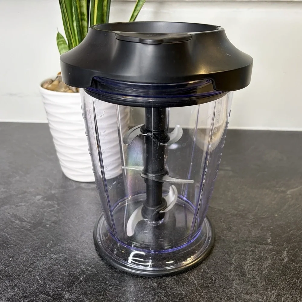 NINJA Master Prep Professional‎ Replacement 48 oz 6 Cup Pitcher Lid Blade EUC